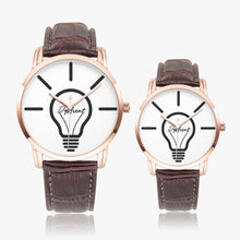 Load image into Gallery viewer, Instafamous Wide lightbulb Quartz watch