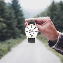 Load image into Gallery viewer, Instafamous Wide lightbulb Quartz watch