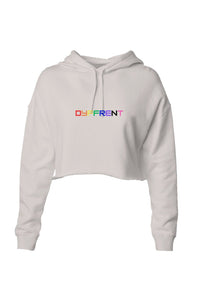 Lightweight Dyffrent Crop Hoodie - Dyffrent