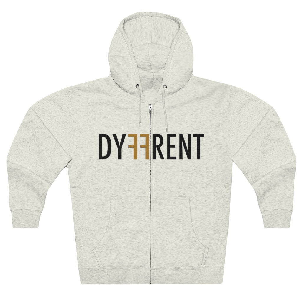 Unisex Premium Full Zip Hoodie - Dyffrent