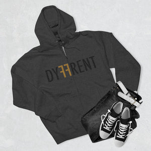 Unisex Premium Full Zip Hoodie - Dyffrent