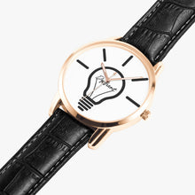 Load image into Gallery viewer, Instafamous Wide lightbulb Quartz watch

