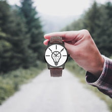 Load image into Gallery viewer, Instafamous Wide lightbulb Quartz watch
