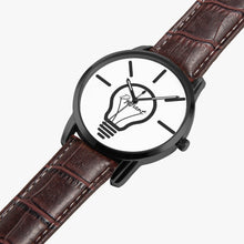 Load image into Gallery viewer, Instafamous Wide lightbulb Quartz watch
